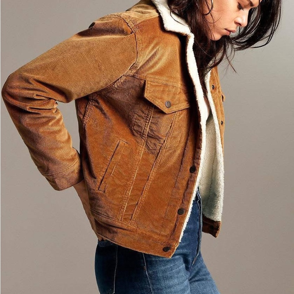 Aritzia Denim Forum Ella Sherpa Jacket